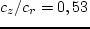 $(V_c^{disk}/V_c)_{\big\vert\, r=2,2L}=0,76$